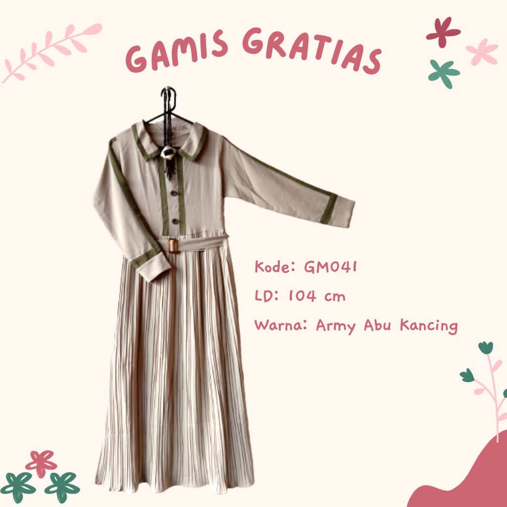 Baju Gamis Model Terbaru 2022 Gratias