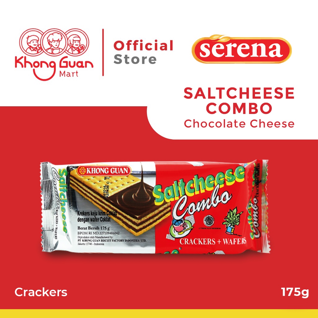 

KHONG GUAN Saltcheese Combo Pack 175 Gram