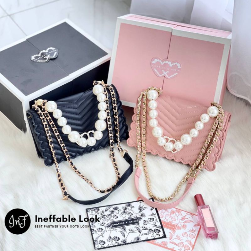 Tas Wanita Slingbag Wanita Tas Selempang Wanita terbaru  Cnk Ck Gift set box CK75