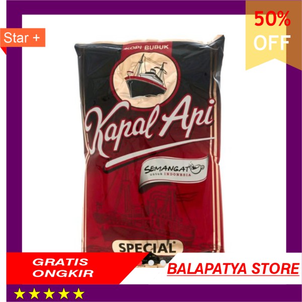 

TERMURAH kapal api kopi spesial 165 gr