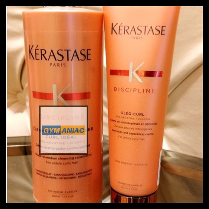 Kerastase Discipline Cream Perawatan Rambut Keriting Bergelombang