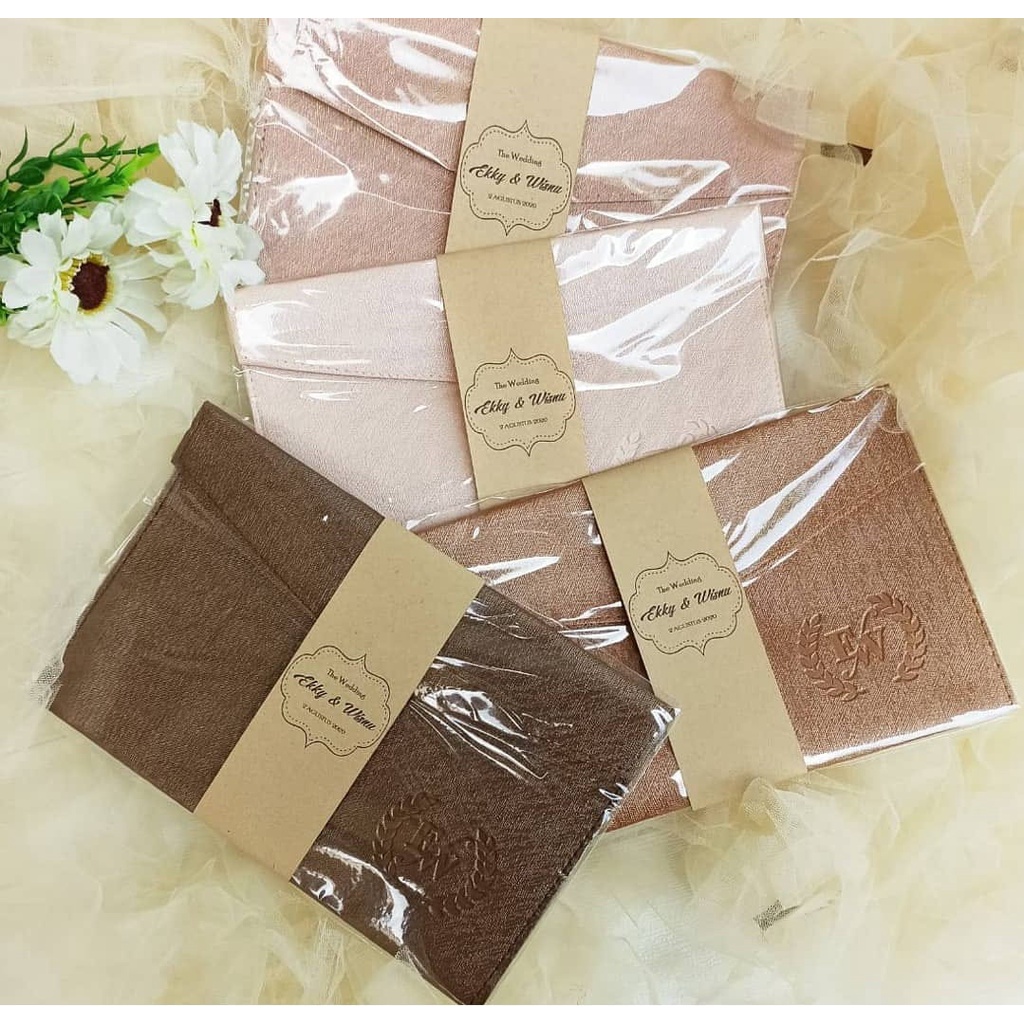 SOUVENIR POUCH AMPLOP EMBOSS - SOUVENIR POUCH ENVELOPE METALIK MURAH - SOUVENIR POUCH AMPLOP PRADA B