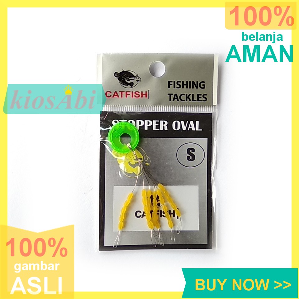 

CATFISH Stopper Oval karet pembatas