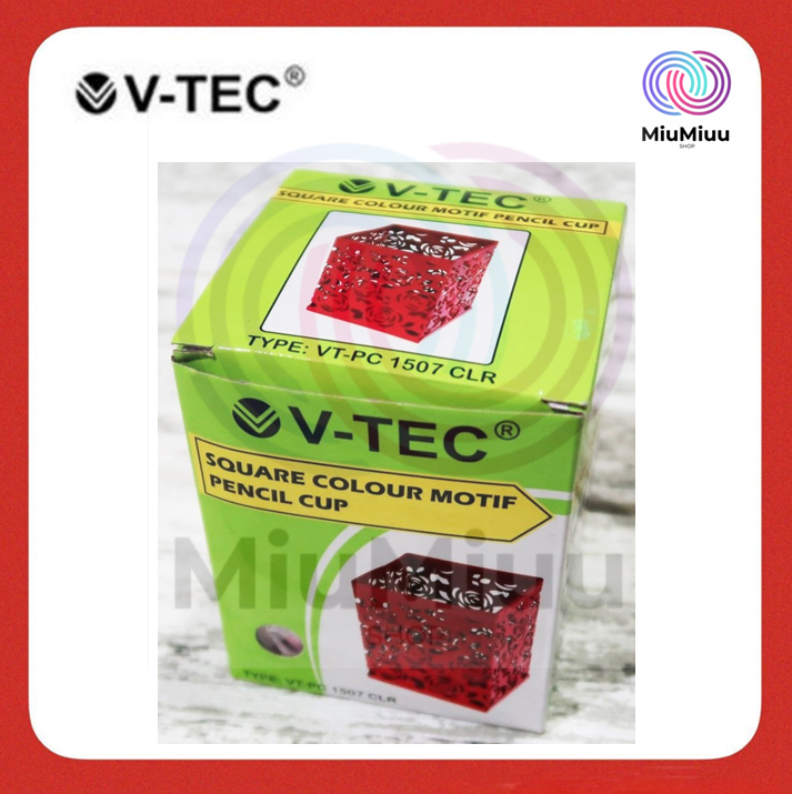 

V-TEC PENCIL CUP KOTAK MOTIF TYPE VT - PC 1507 COLOUR PENSIL