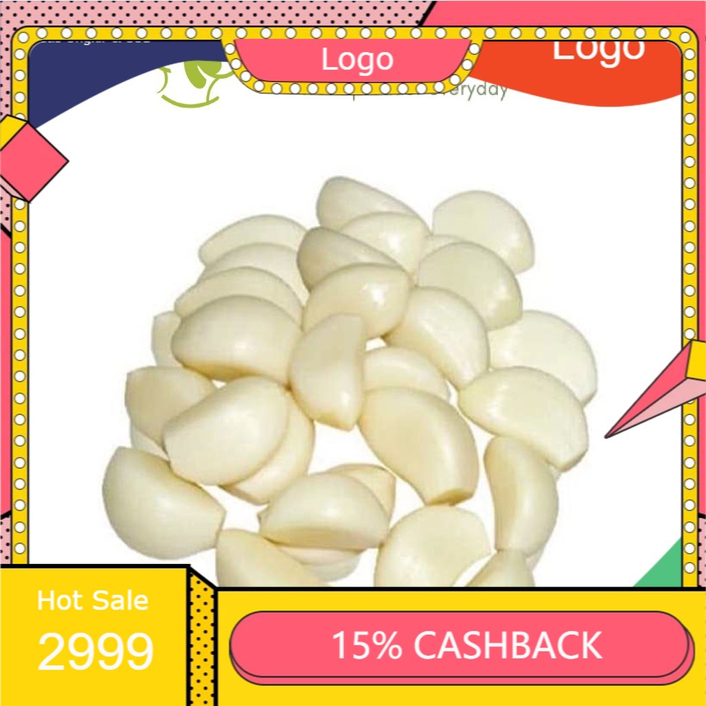 

Bawang Putih Kupas 250 gram - 1 kg Surabaya