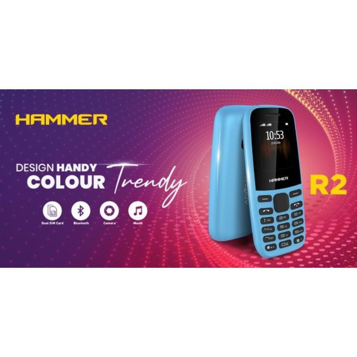 ADVAN HAMMER R2 FEATURE PHONE GARANSI RESMI ADVAN TERMURAH