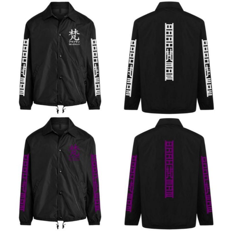 JAKET COACH TASLAN PRIA-WANITA ANIME TOKYO REVENGERS BRAHMAN SENJU COOSPLAY TERLARIS - JAKET COACH A