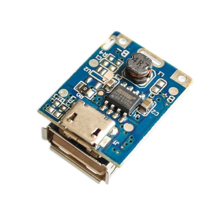 Charger Module Lithium Battery 5V Boost Step Up With Micro USB