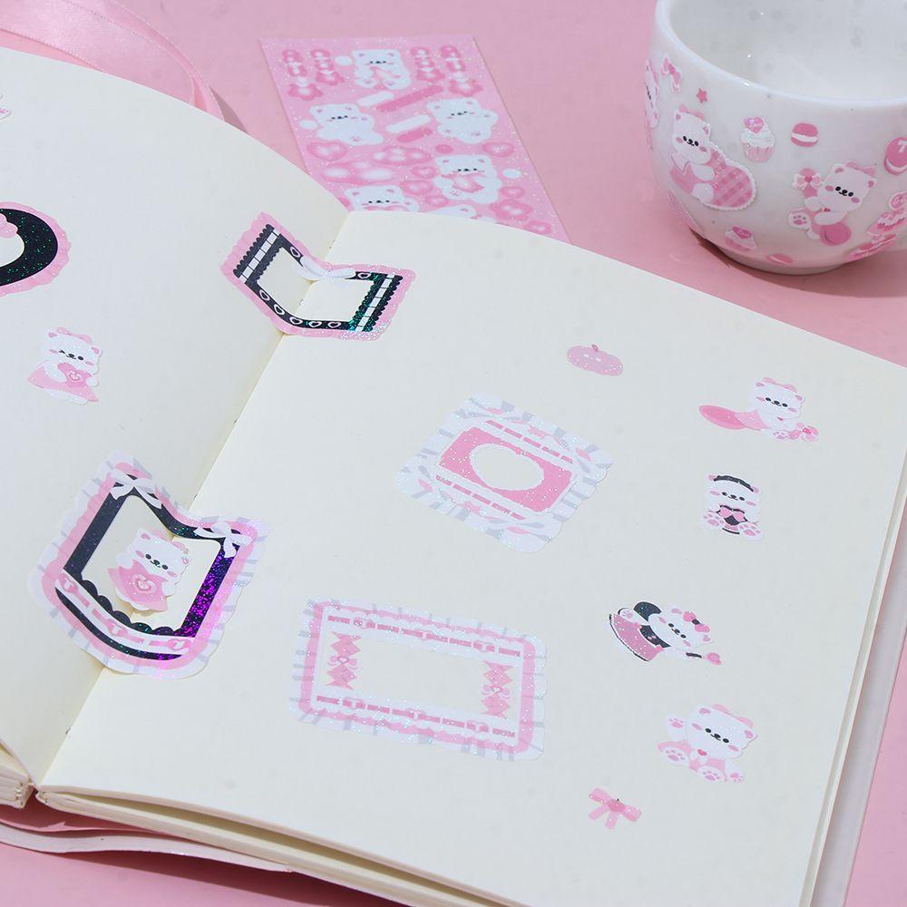 Stiker SOLIGHTER Bingkai Foto DIY Warna-Warni Kreatif Baru