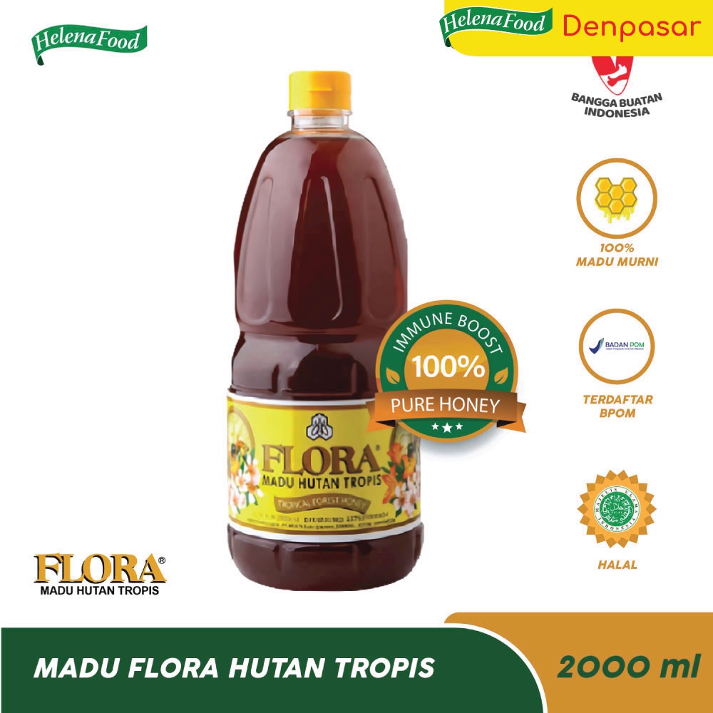

Flora Tropis 2000 ml Madu Murni Asli Hutan Tropis