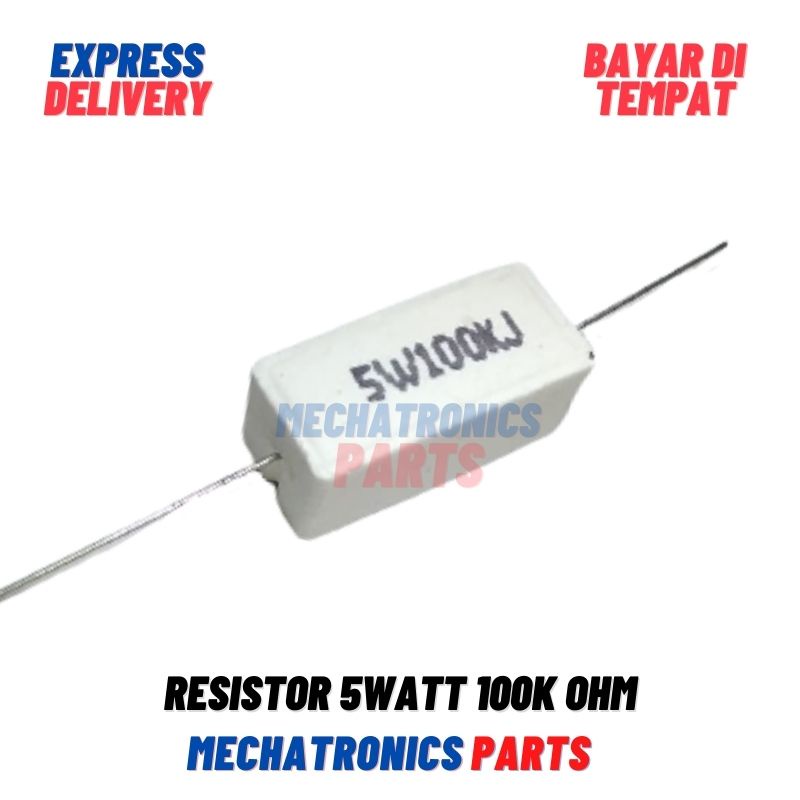 [PAS-9343] RESISTOR 5WATT 100K