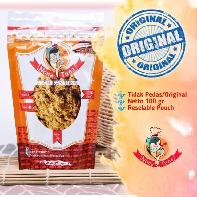 

Abon Ikan Tuna Bergizi Kemasan Ekonomis 100 gram Original