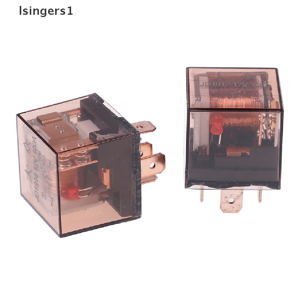 (lsingers1) Relay SPDT 12 / 24V 100A 4 / 5Pin Tahan Air Untuk Mobil