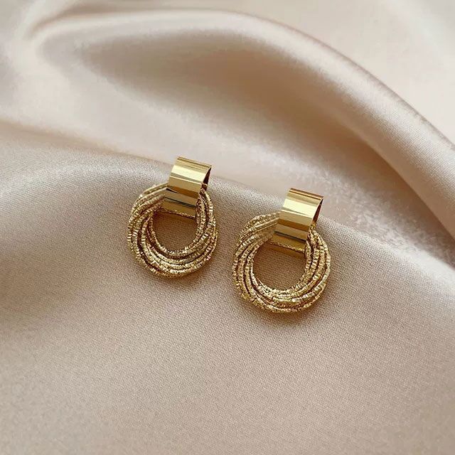 Anting Tusuk Sterling Silver 925 Bahan Titanium Steel Untuk Wanita