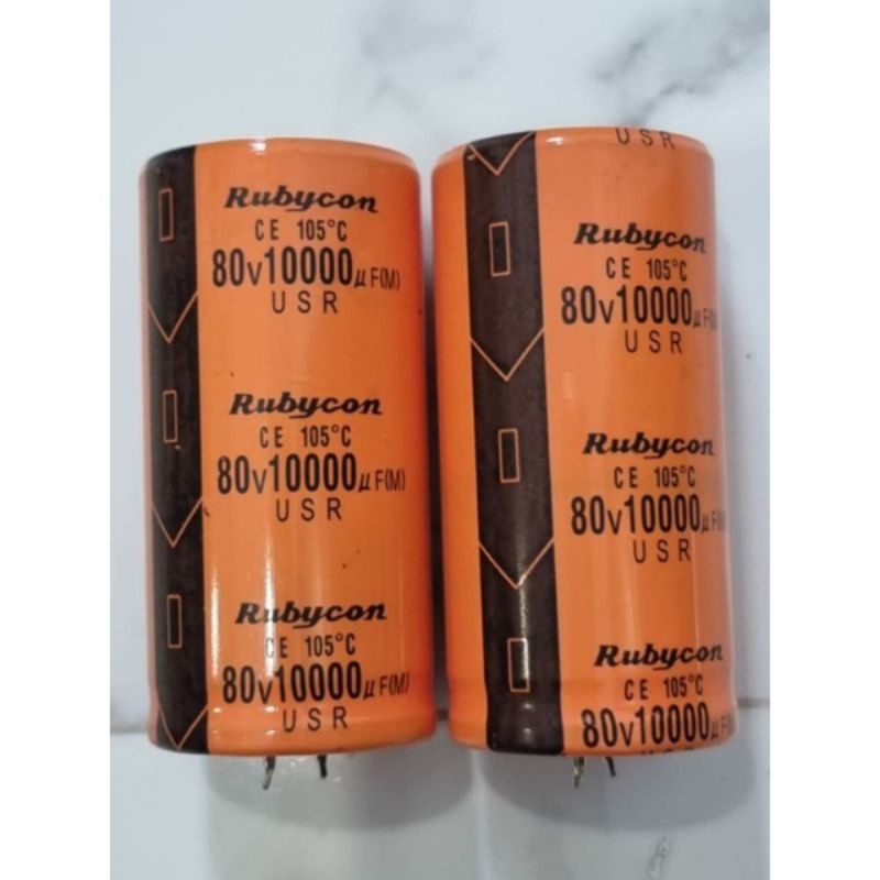 ELCO 10.000UF 80V RUBYCON