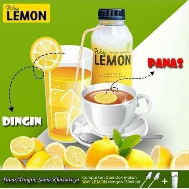 

Way Lemon Vitamin C murni ekstrak Lemon tidak pait dijamin kualitas ok 100% sari lemon asli