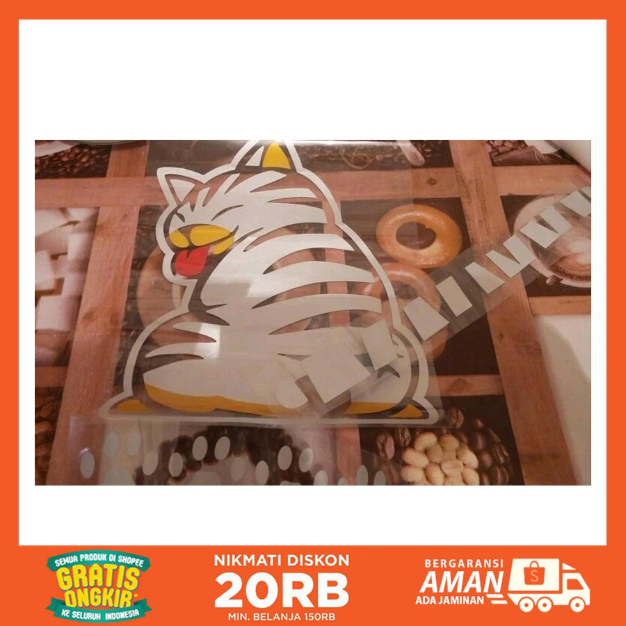 Ready Sticker Kucing Kaca Wiper Mobil Ekor Bergerak Car Cat