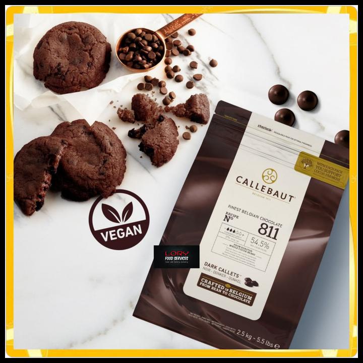 

TERBARUU!! Callebaut Belgian Dark Chocolate 54% 2,5kg TERBARU