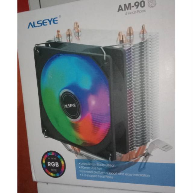 HSF coler procesor fan  RGB intel dan amd