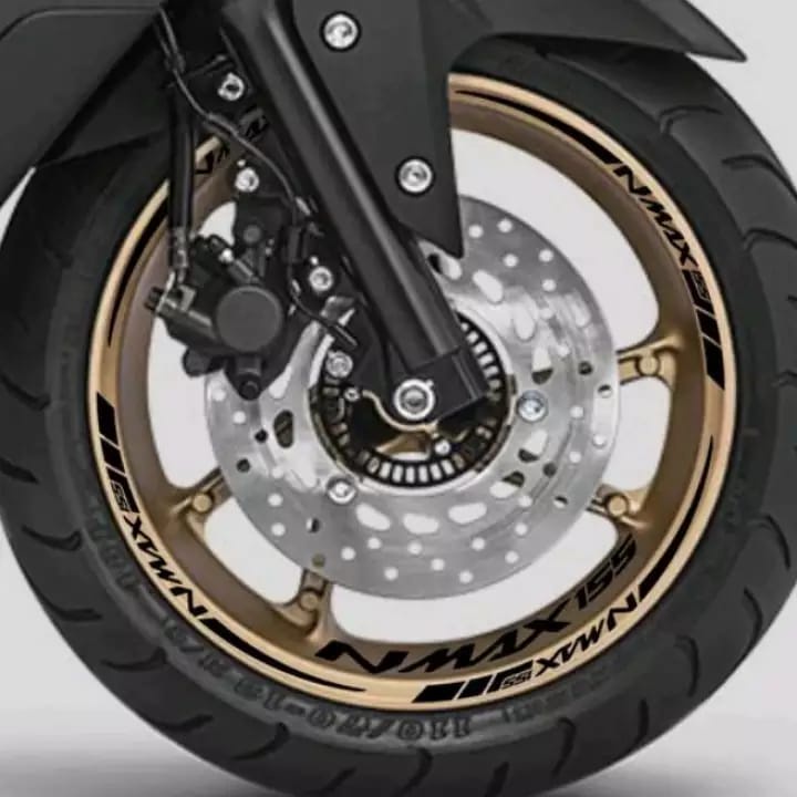 STIKER VELG NMAX 155 BESAR VELG GOLD