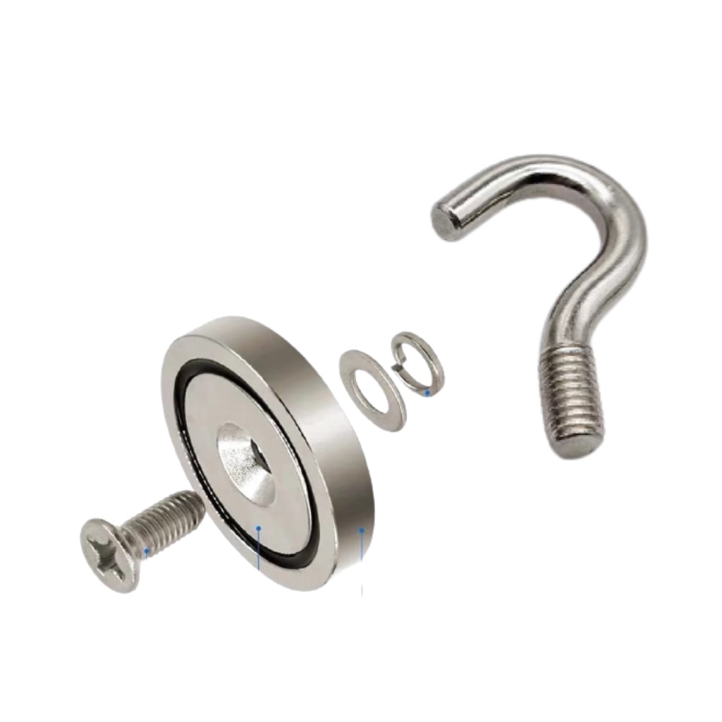 GANTUNGAN MAGNET SERBAGUNA  magnet neodymium / Strong Magnet Hooks 60mm