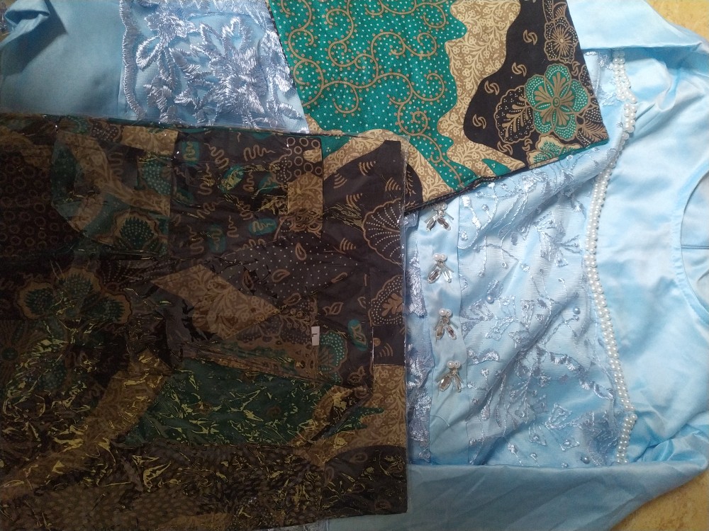 Kebaya Couple Semi Prancis Katun Bahan Kebaya Semi France Corneli Couple Izara Batik Couple