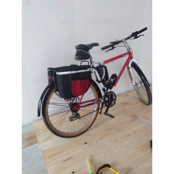 Tas sepeda federal tas sepeda touring Tas Sepeda Gunung Tas Pannier Sepeda Waterproof Kapasitas 25 L