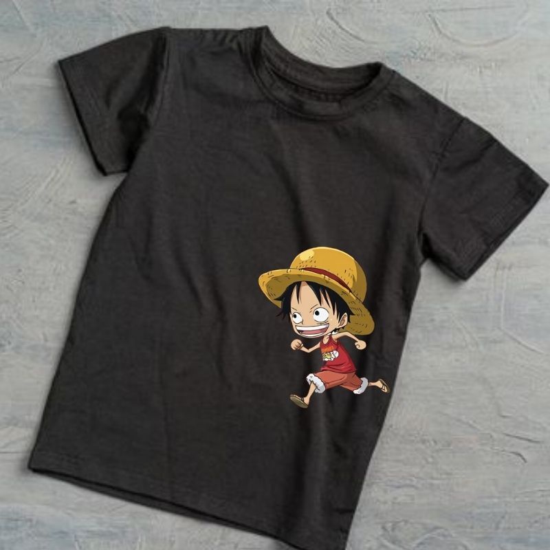 N2-KAOS ANAK ONE PIECE/KAOS DISTRO ANAK