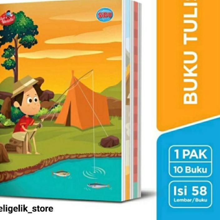 

Berkualitas Buku sidu isi 58 lembar per pak.1 pak isi 10 buku.