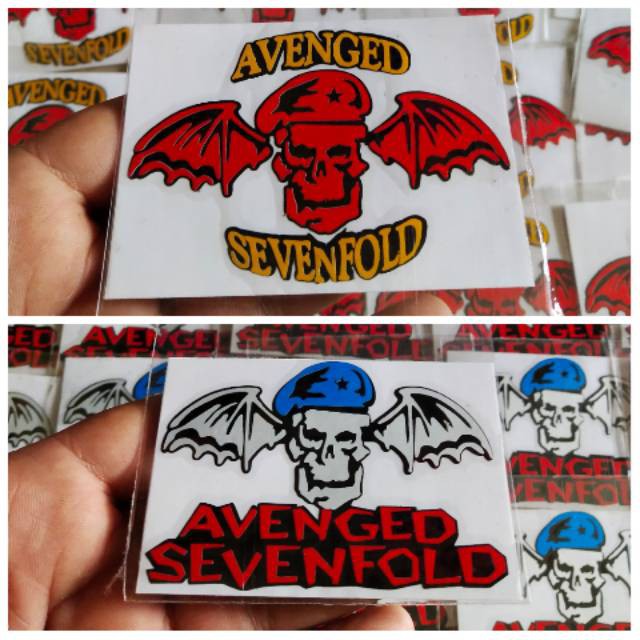 

stiker cutting AVEGED SEVENFOLD KUALITAS TER BAIK TER MURAH