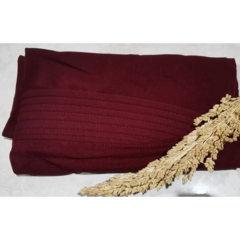 Jilbab Sport / Hijab Instan / Jilbab Sporty Instant / Bergo Sport/volly-Sport MARUN