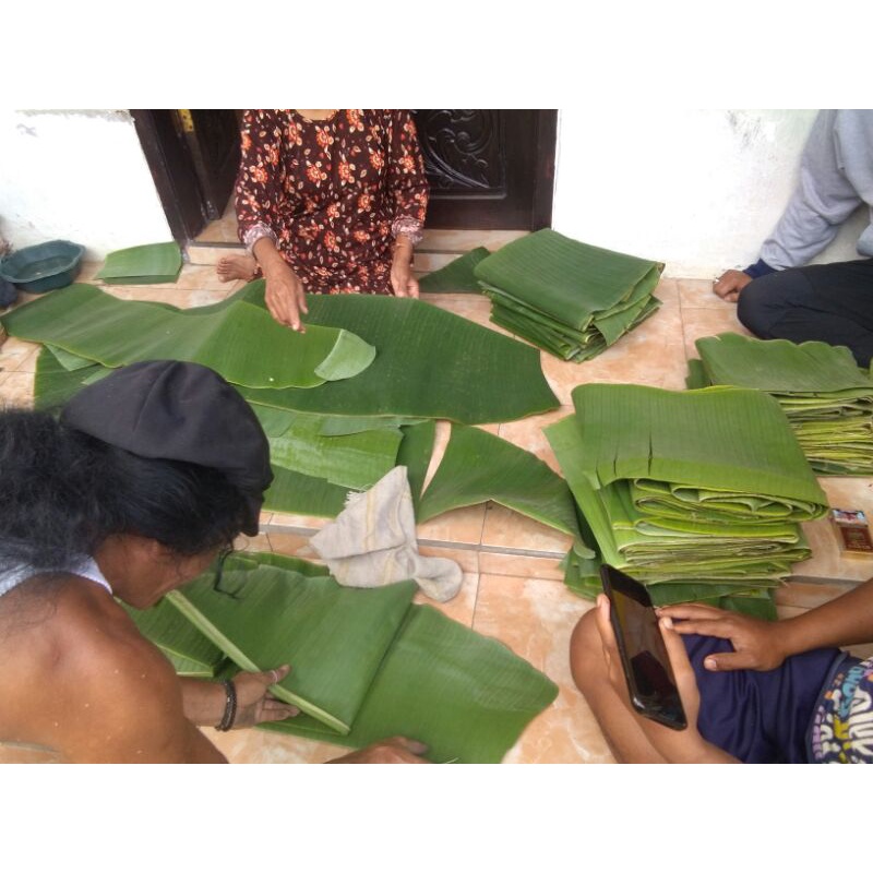 

Daunpisang segar