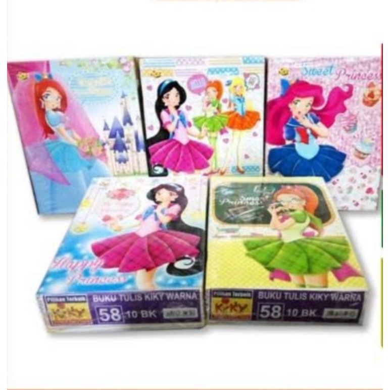 Buku Kiky Warna 58 lembar (harga satuan)