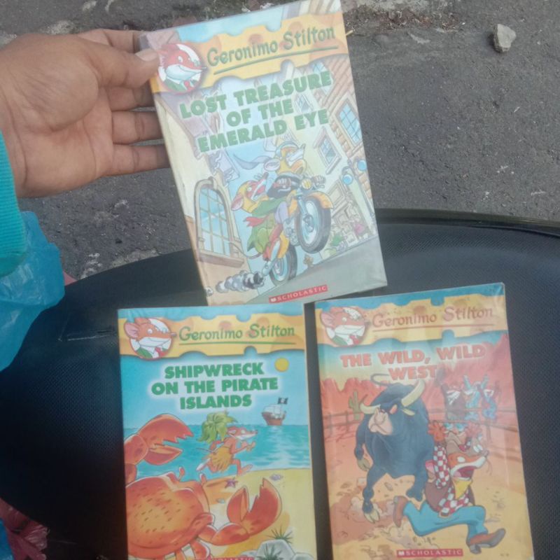 buku anak geronimo stilton 3 judul beda