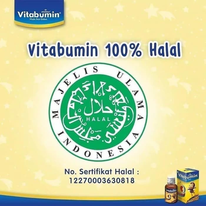 Vitabumin Madu Albumin Ikan Gabus 60 ml | 130 ml Nutrisi Tumbuh Kembang Penambah Nafsu Makan Anak