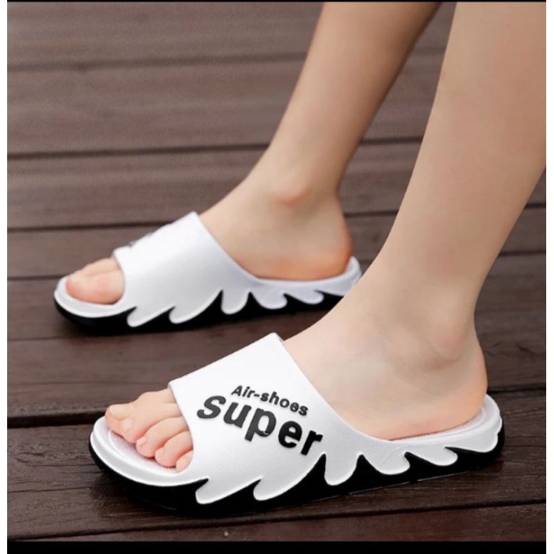 Humairah_olshop || Sandal Air Shoes Super Karet Jelly Import, Sandal Pria Dan Wanita Yg Nyaman Dan Anti Putus