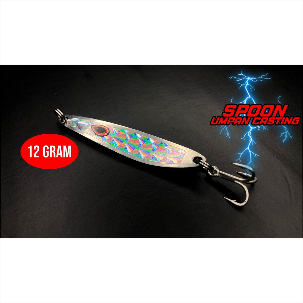 Spoon Umpan Casting 12Gram &amp; 18Gram