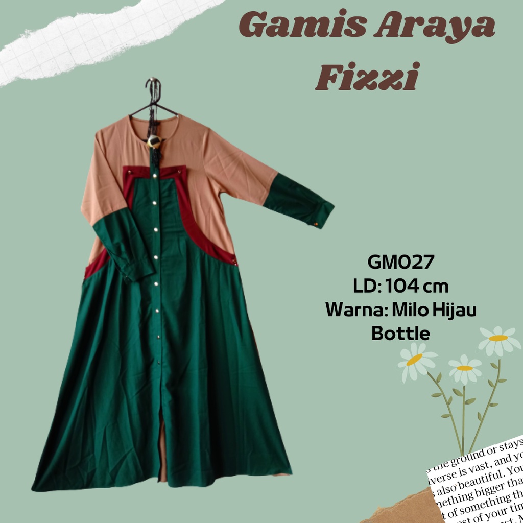 Gamis Jumbo Terbaru Araya Fizzi