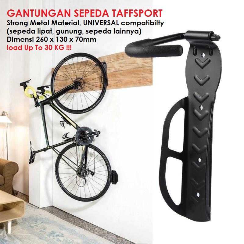 Gantungan Dinding Sepeda Bike Wall Hook Hanger Taffsport - sepeda gunung- gantung sepeda