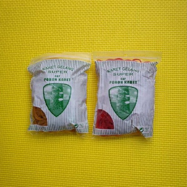 Karet Gelang Merah Karet Gelang Kuning Kecil