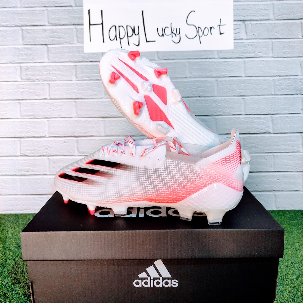 SEPATU BOLA ADIDAS X GHOSTED 1.1 WHITE PINK FG