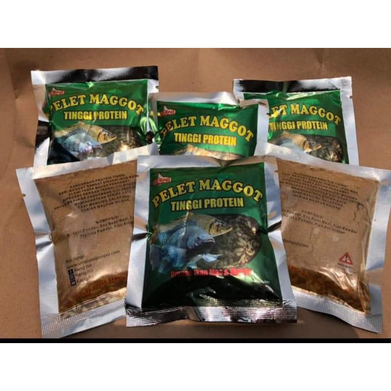Pelet Maggot - Umpan Pelet Ikan mas Maggot kang ito