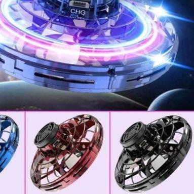 Flying Nova Boomerang Spinner Bola Terbang Drone Flying Ball Flying Nova Pro UFO Ball Drone LED Gyro