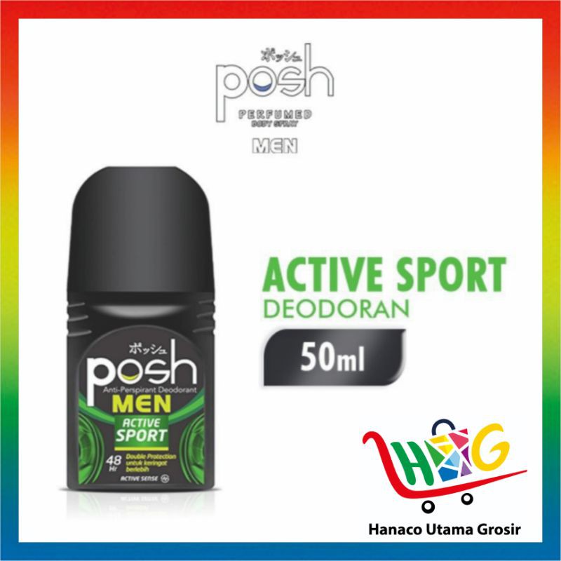 Posh Roll On Men Active