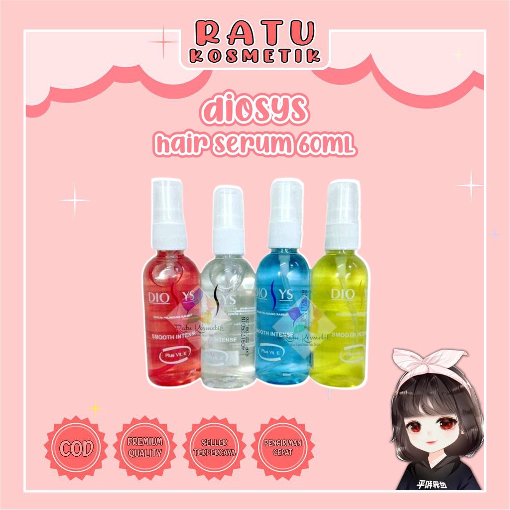 ❤ RATU ❤ Diosys Serum Vitamin Pelembut Rambut | Serum Rambut Diosis 60ml