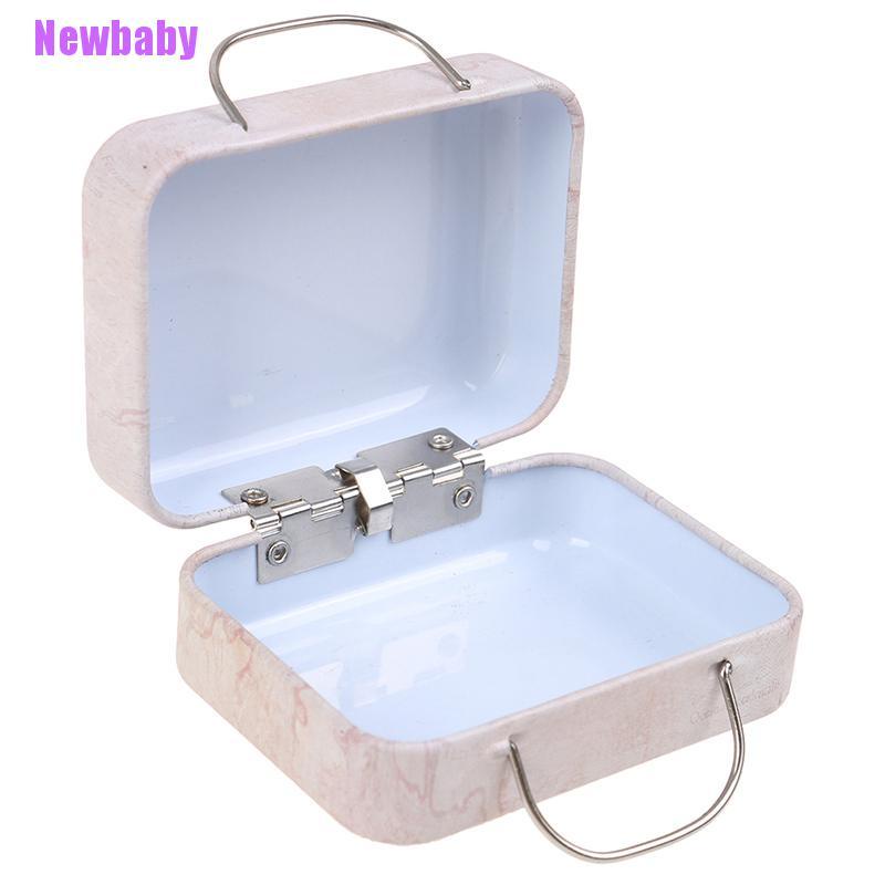 [Newbaby]Dollhouse furniture box doll toys trunk candy box cake decoration box