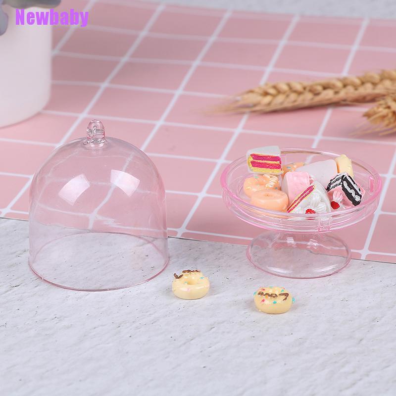 (Newbaby) Miniatur Toples Makanan Penutup Skala 1: 12 Untuk Aksesoris Rumah Boneka