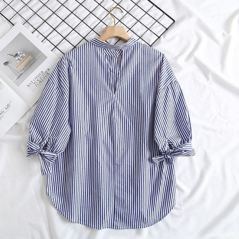 KEMEJA WANITA  ANDIEN BLOUSE KOREAN STYLE COTTON BANGKOK PREMIUM