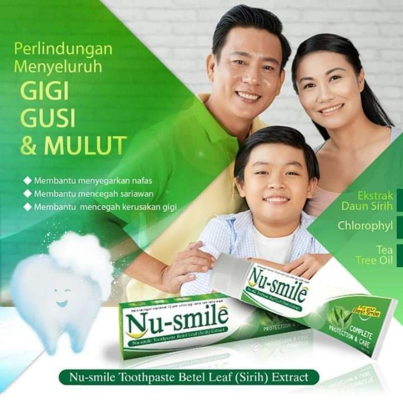 NU SMILE pasta gigi