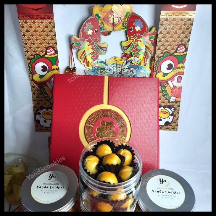 

[READY STOCK] HAMPERS COOKIES IMLEK CNY LUX
